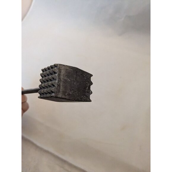Ekco #1 Aluminum Meat Tenderizer Double Textured Sides 8" Taiwan - Picture 8 of 8